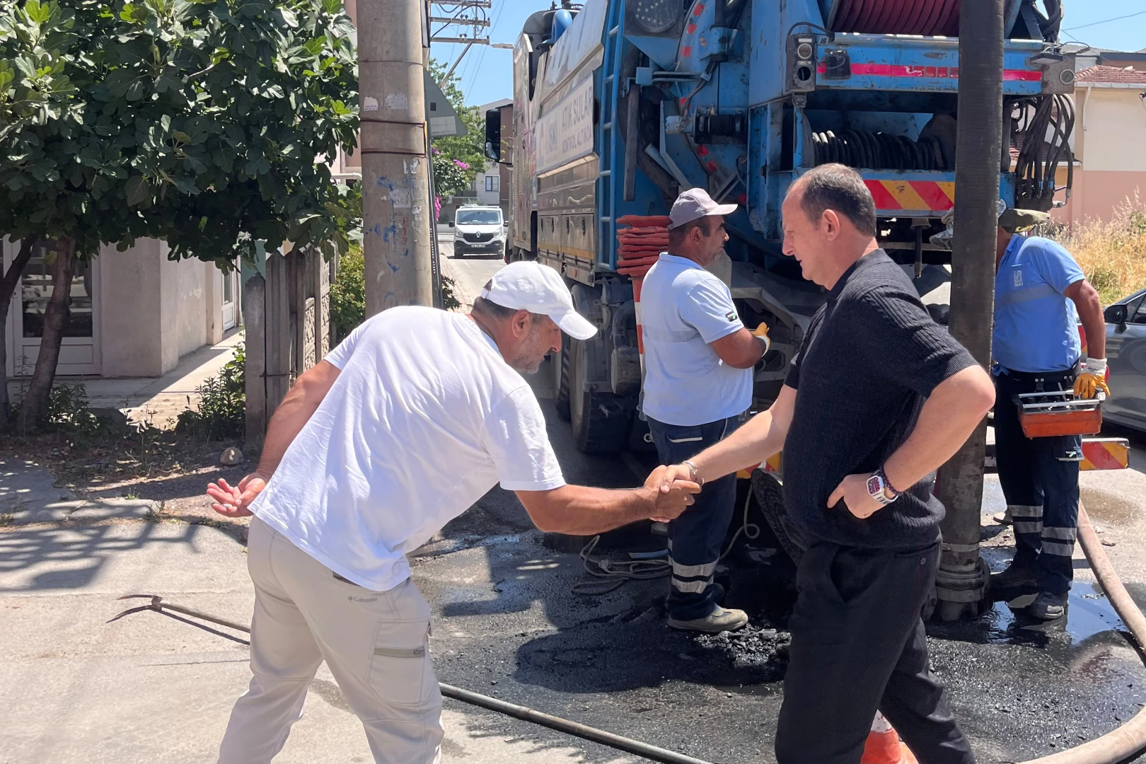 ÇİFTLİKKÖY BELEDİYESİNE İSKİ DESTEĞİ