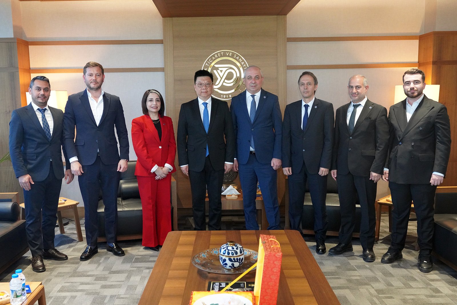 ÇİN BAŞKONSOLOSUNDAN YTSO ZİYARETİ