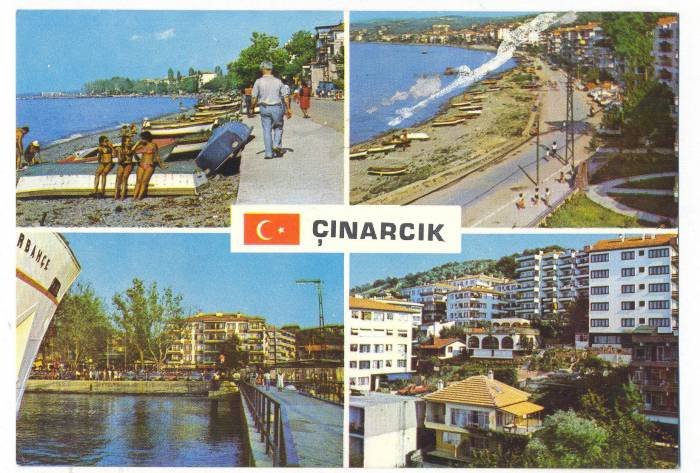 1980 YILINDA ÇINARCIK SAHİLİ VE İSKELESİ