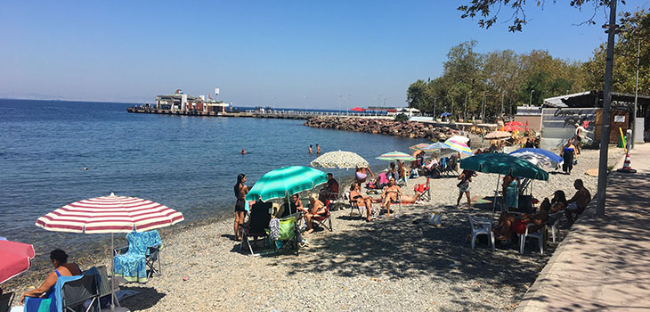 ÇINARCIK'TA HALK PLAJLARINA İLGİ