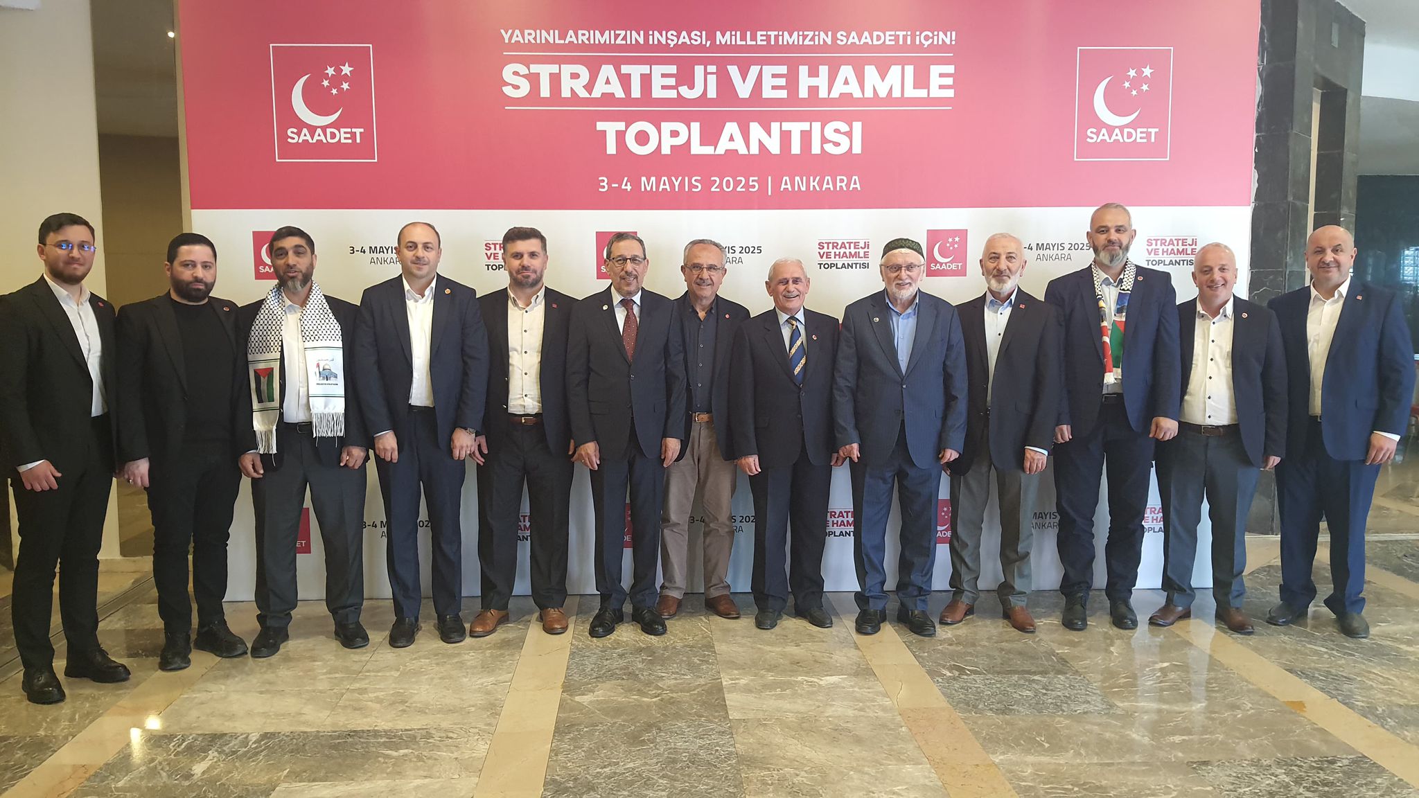 SAADET PARTİSİ ANKARA'DA TOPLANTISINDA