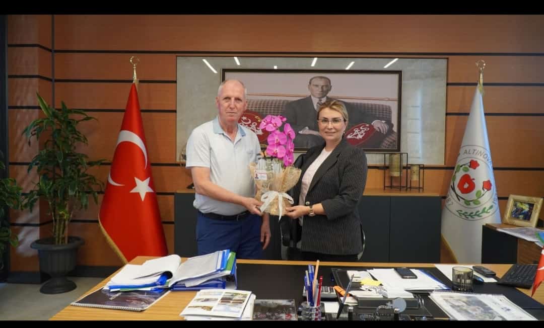 TBB İL TEMSİLCİSİ ERTAN'DAN ALTINOVA BELEDİYESİNE ZİYARET