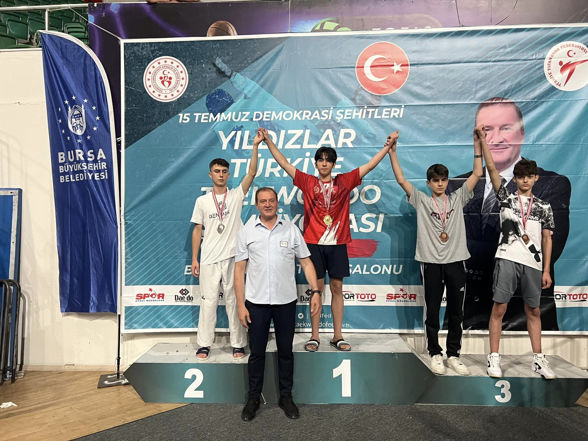 TÜRKİYE ÜÇÜNCÜSÜ OLDU