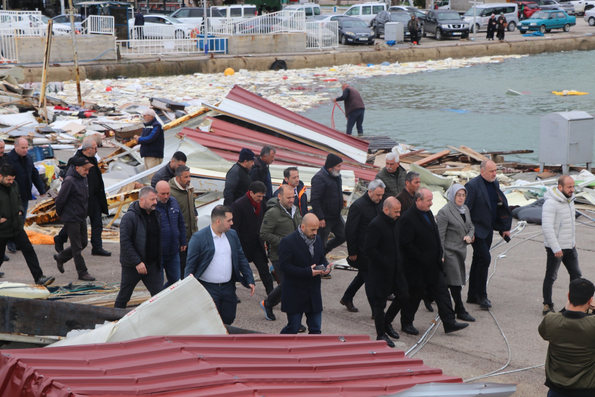ESENKÖY'DE HASAR TESPİT ÇALIŞMASI