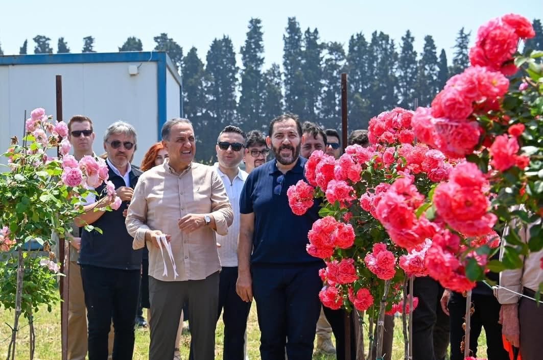 ARAŞTIRMA ENSTİTÜSÜNDE GÜL TANITIMLARI