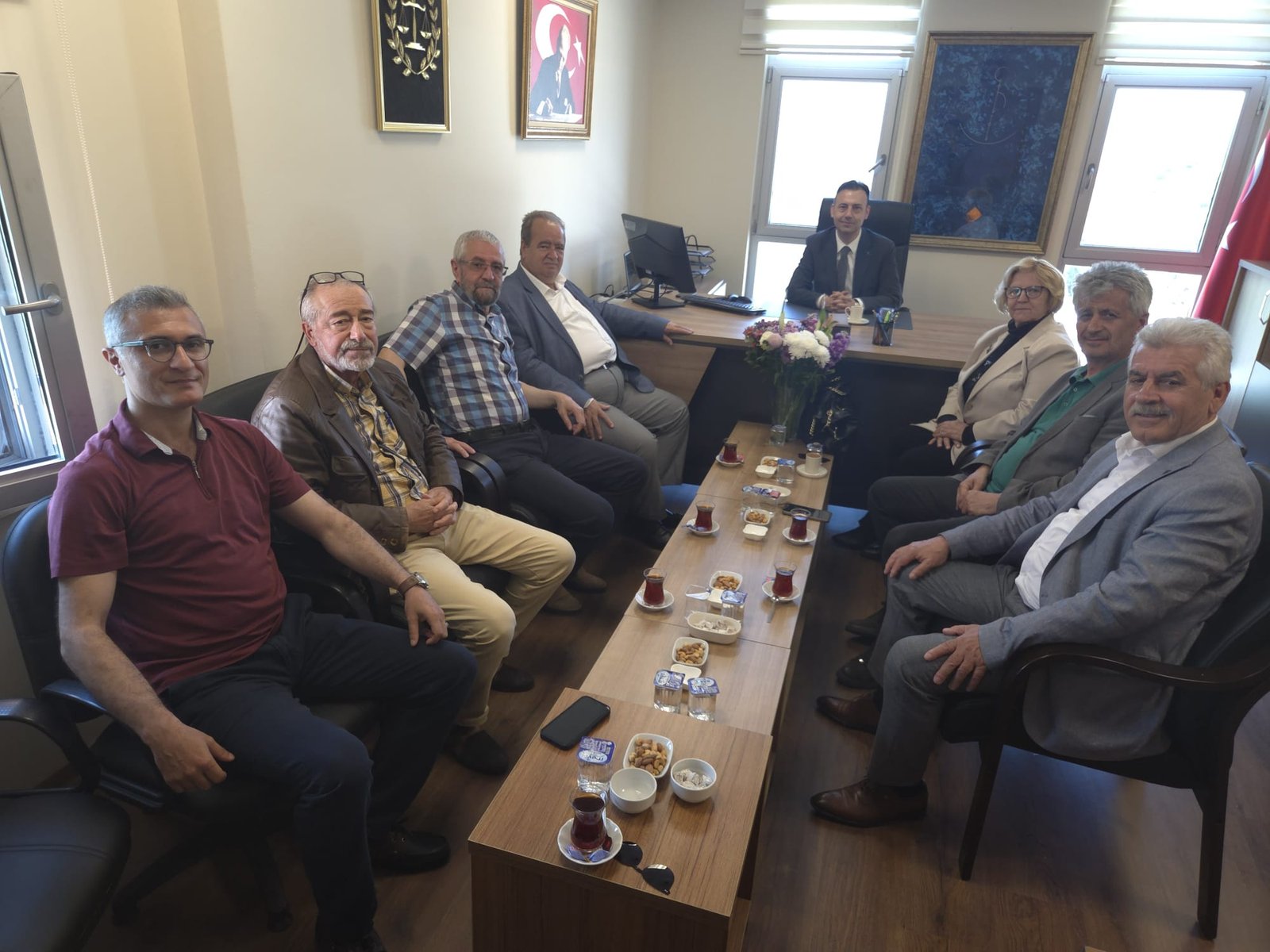 YALOVA GÜÇ BİRLİĞİNDEN ZİYARET