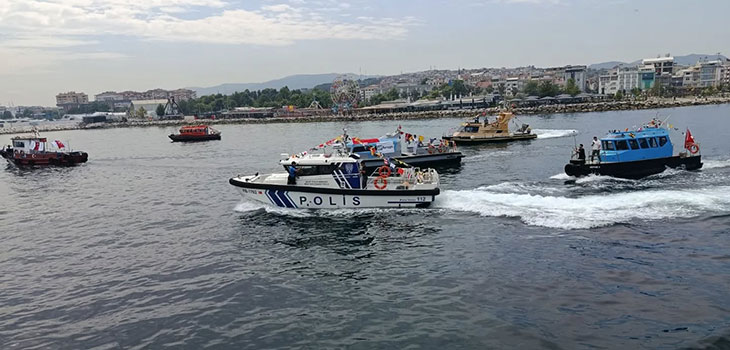 1 TEMMUZ KABOTAJ BAYRAMI TÖRENLE KUTLANDI