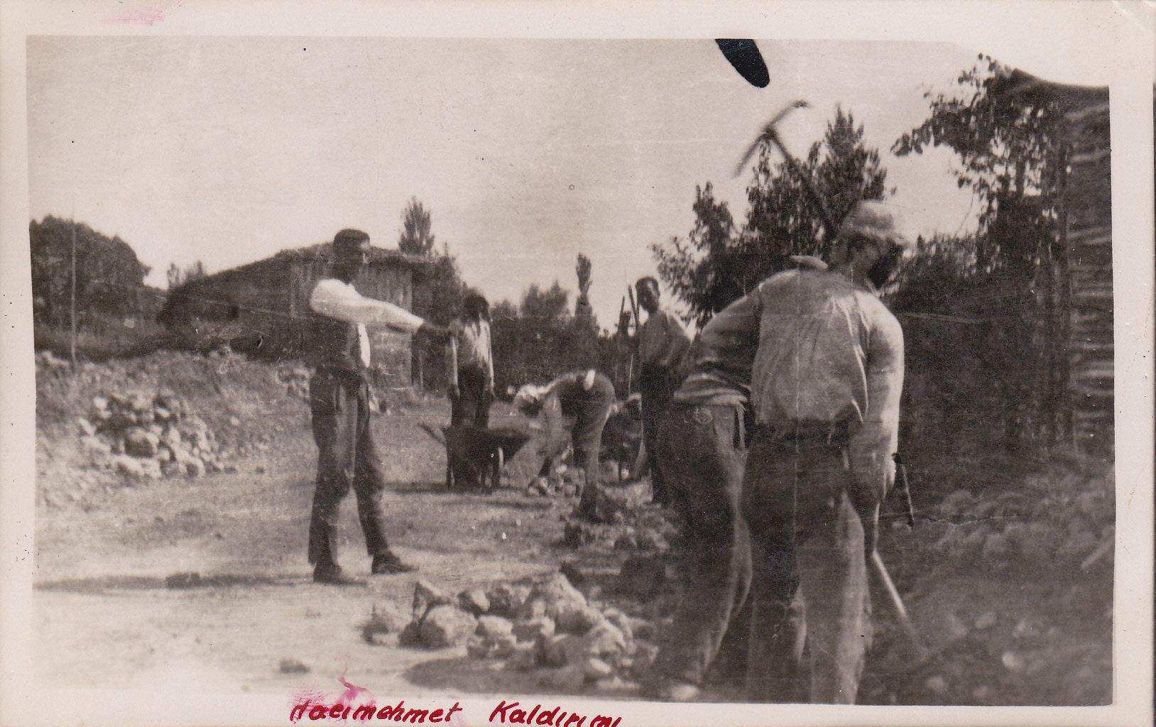 1950 YILI HACIMEHMET KÖYÜ YOL ÇALIŞMASI