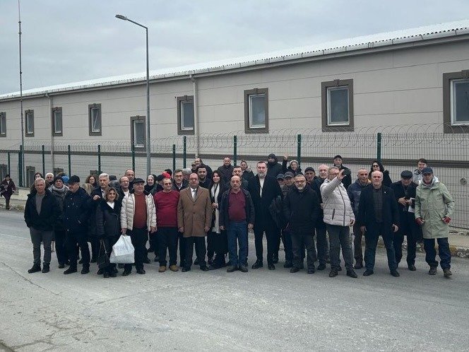 CHP YALOVA'DAN SİLİVRİ CEZAEVİNE ZİYARET