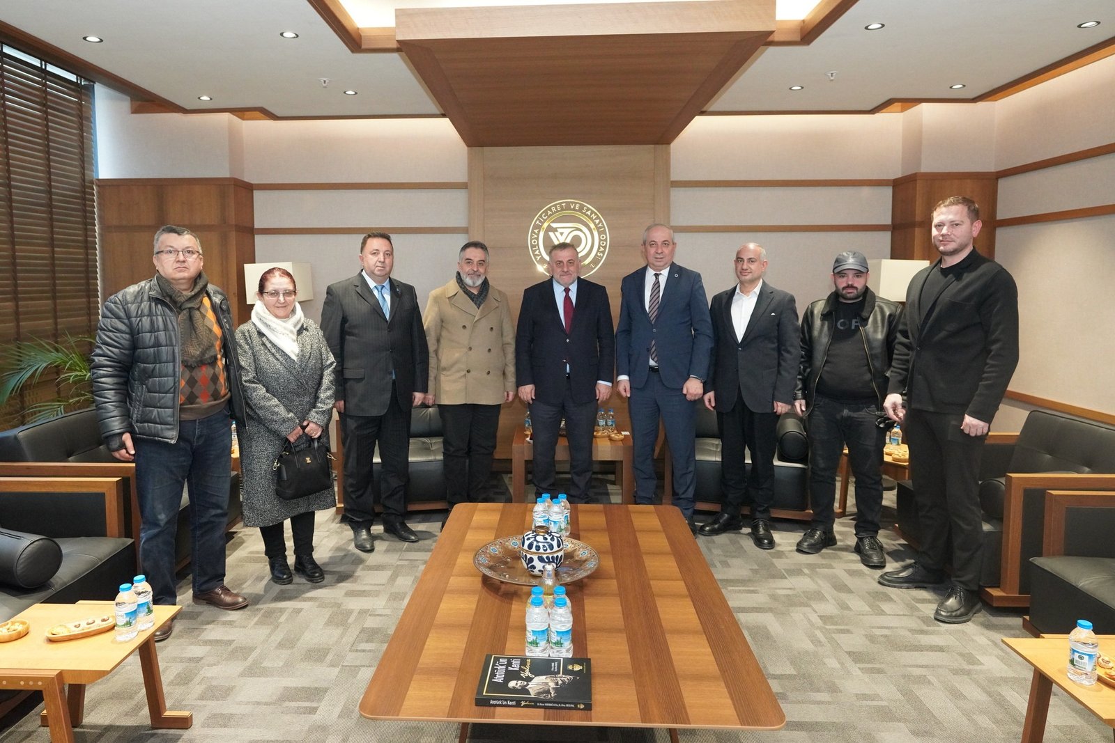 DEVA PARTİSİNDEN YTSO YÖNETİMİNE ZİYARET