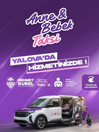 ANNE VE BEBEK TAKSİ HİZMETİ BAŞLADI