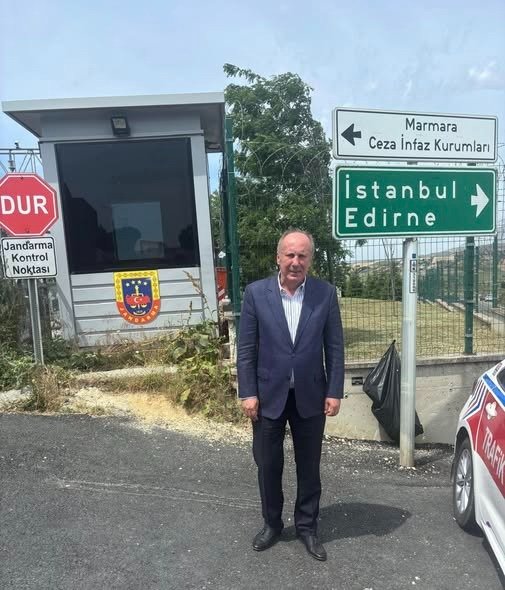 CHP'Lİ İNCE'DEN İMAMOĞLU'NA ZİYARET