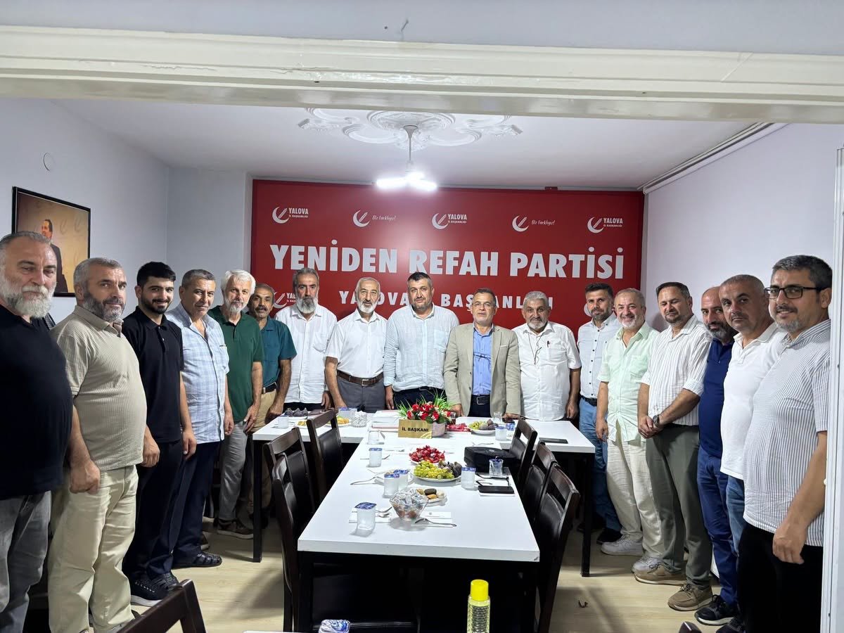 SAADET PARTİSİNDEN YRP'YE ZİYARET YAPILDI  