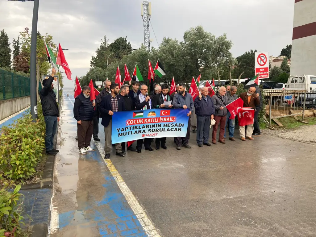 SAADET PARTİSİNDEN İSRAİL'E SUÇ DUYURUSU