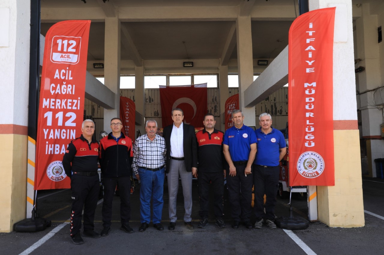 YALOVA İTFAİYE MÜDÜRLÜĞÜNE ZİYARET
