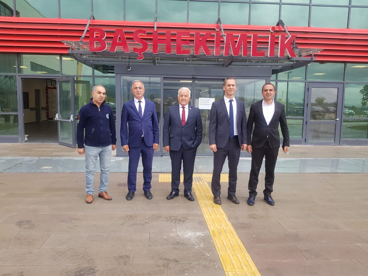 BECAN'DAN YENİ HASTANEDE İNCELEME