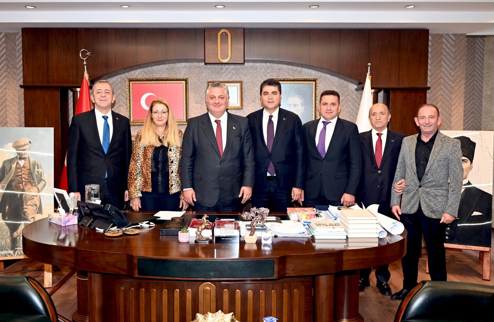 DP GENEL BAŞKANI UYSAL’DAN ZİYARET