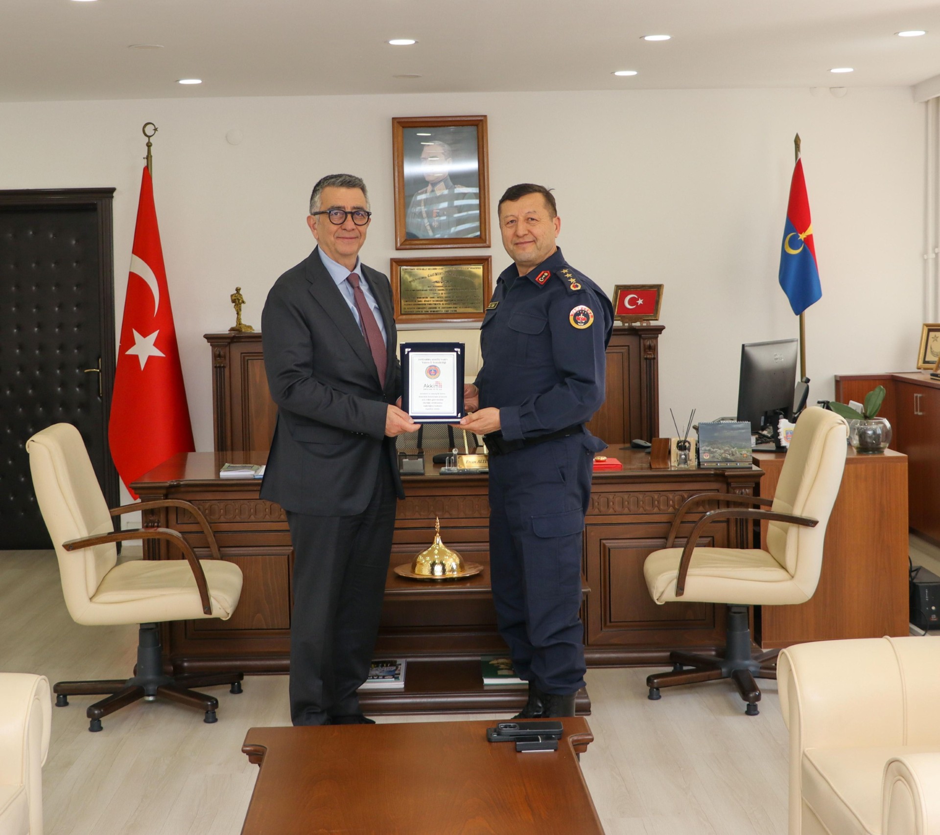 AKKİM'DEN YALOVA JANDARMAS INA ZİYARET
