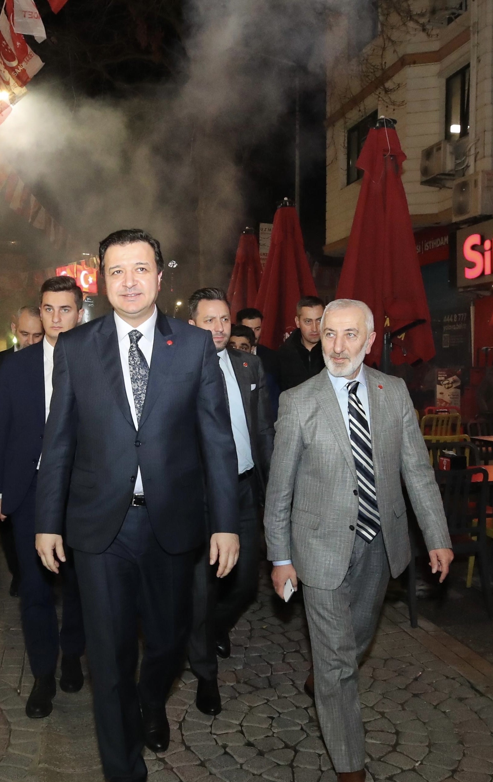 SAADET PARTİSİ’NDEN ‘ÖZGÜR GAZZE’ MİTİNGİ!