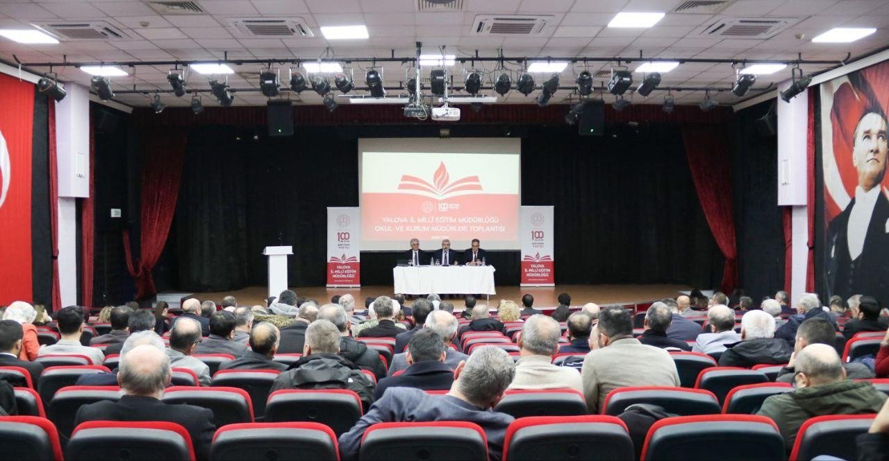 OKUL MÜDÜRLERİ TOPLANTISI YAPILDI