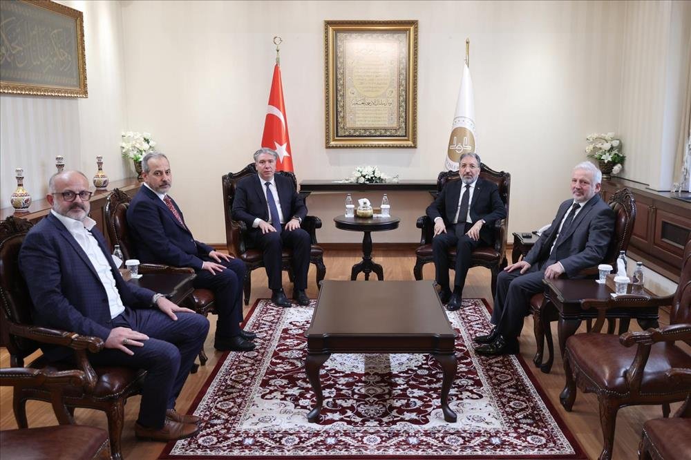DİYANET İŞLERİ BAŞKANINA ZİYARET