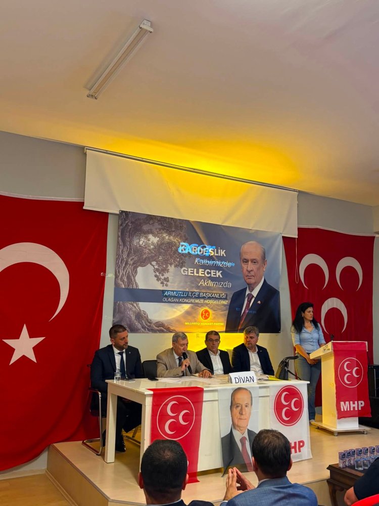 MHP ARMUTLU İLÇE KONGRESİ YAPILDI