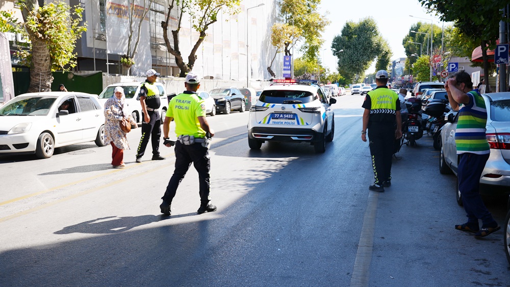 YALOVA'DA ORTAK TRAFİK DENETİMİ