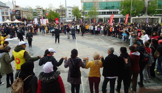 1 MAYIS 2025 YALOVA'DA KUTLANDI