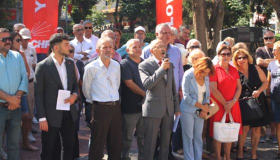CHP'DEN ÖZGÜR ÇELİK'E DESTEK